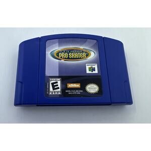 Tony Hawks Pro Skater N64 Nintendo 64 Tested Retro Fast Shipping Vintage Gaming